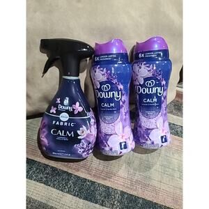Downy Infusions Calm Lavender & Vanilla Bean Booster Beads & Febreze Fabric Calm